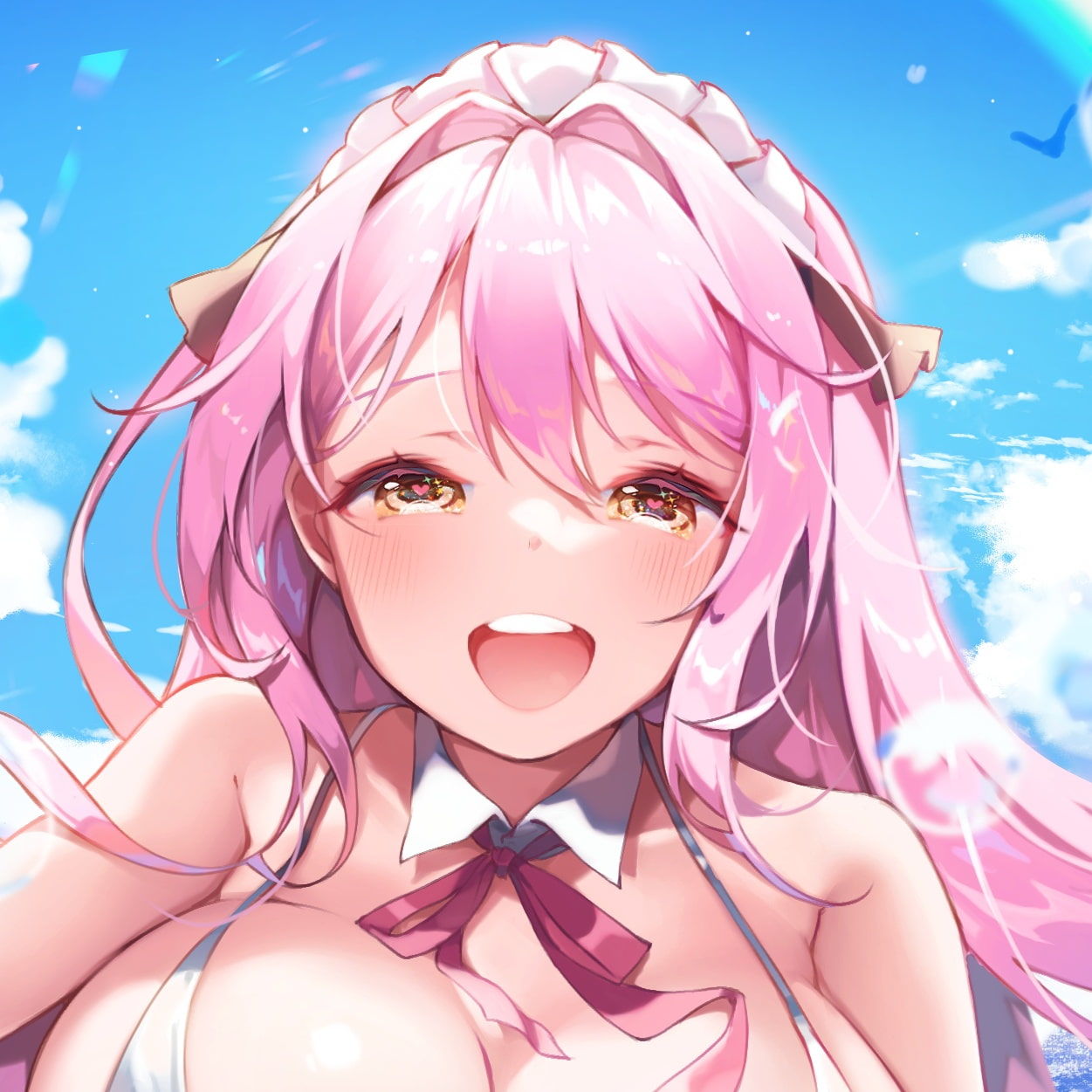 【KU100】ご奉仕メイドのあまあま新婚旅行エッチ 〜ご主人さま、いつでもどこでもシていいですからね♪〜【りふれぼプレミアムシリーズ】 サンプル4ページ目