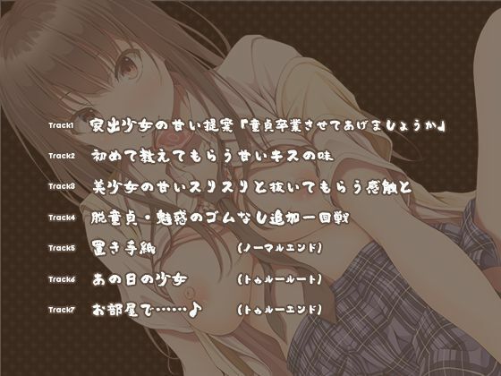 【JKリード筆下ろし】家出女子校生と童貞筆下ろし恋人プレイ-お泊まりのお礼にエッチしちゃう夜- サンプル4ページ目