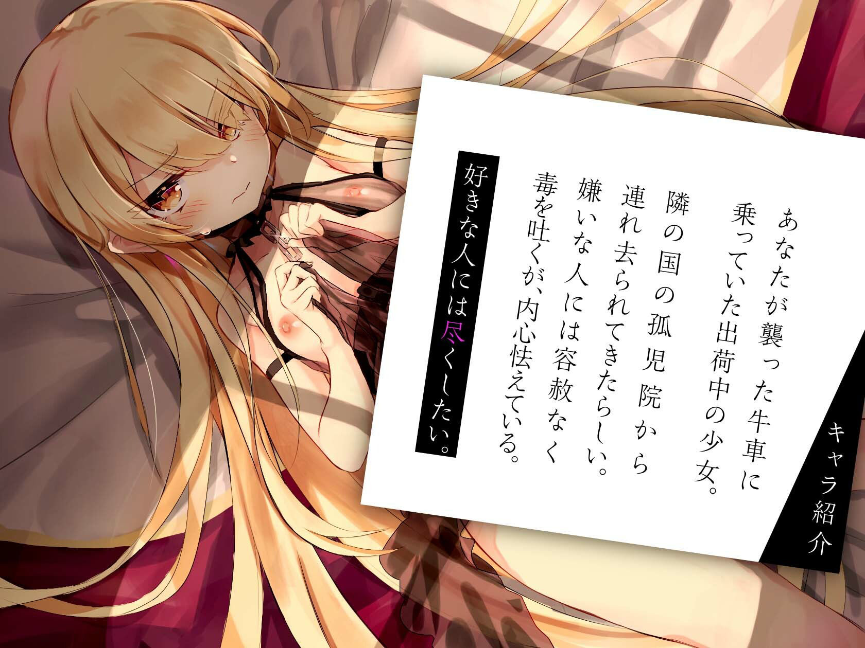 【強●純愛】僕を嫌いな毒舌クール奴●少女との純愛共依存性活 サンプル3ページ目