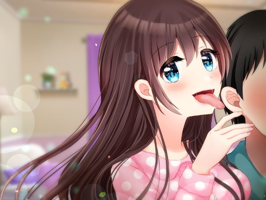 【耳舐めASMR】ラブラブ彼女に耳舐めされて、オチンポギンギンになる話。 サンプル4ページ目