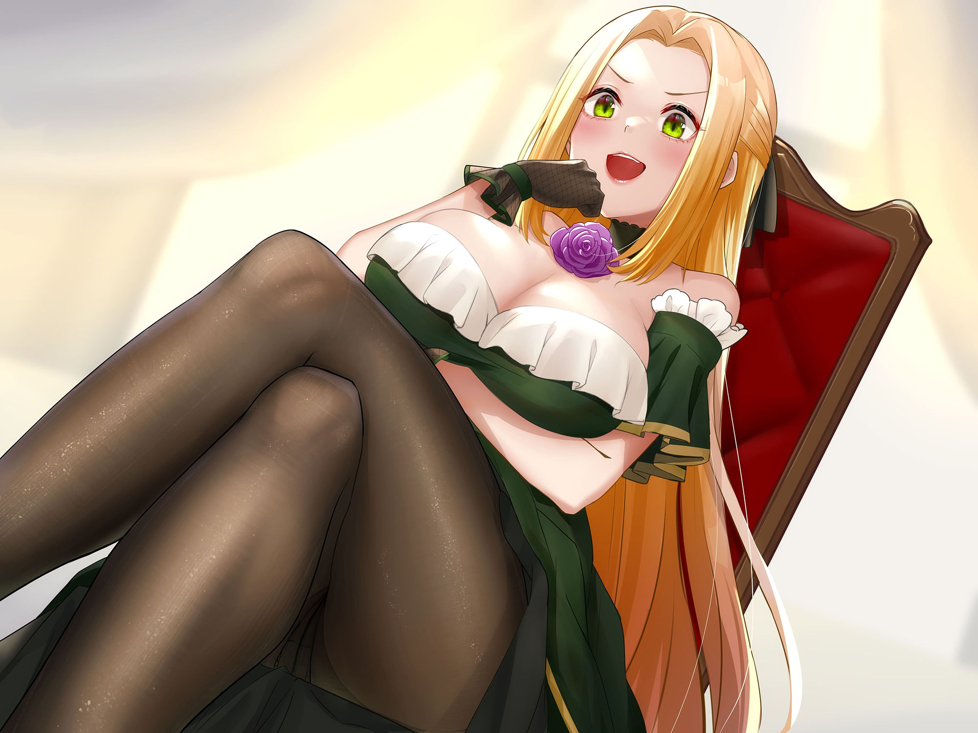 乙女ゲームに転生してドS悪役令嬢と立場逆転えっち！？ サンプル1ページ目