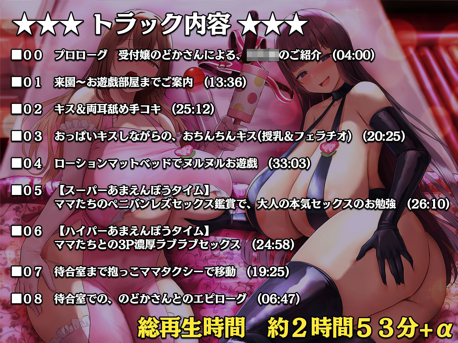 大人赤ちゃんのためのエッチな○○園 甘園房 ゆかりママ＆しおりママ 〜Wママハーレムコースでアメとムチ大作戦〜 サンプル3ページ目