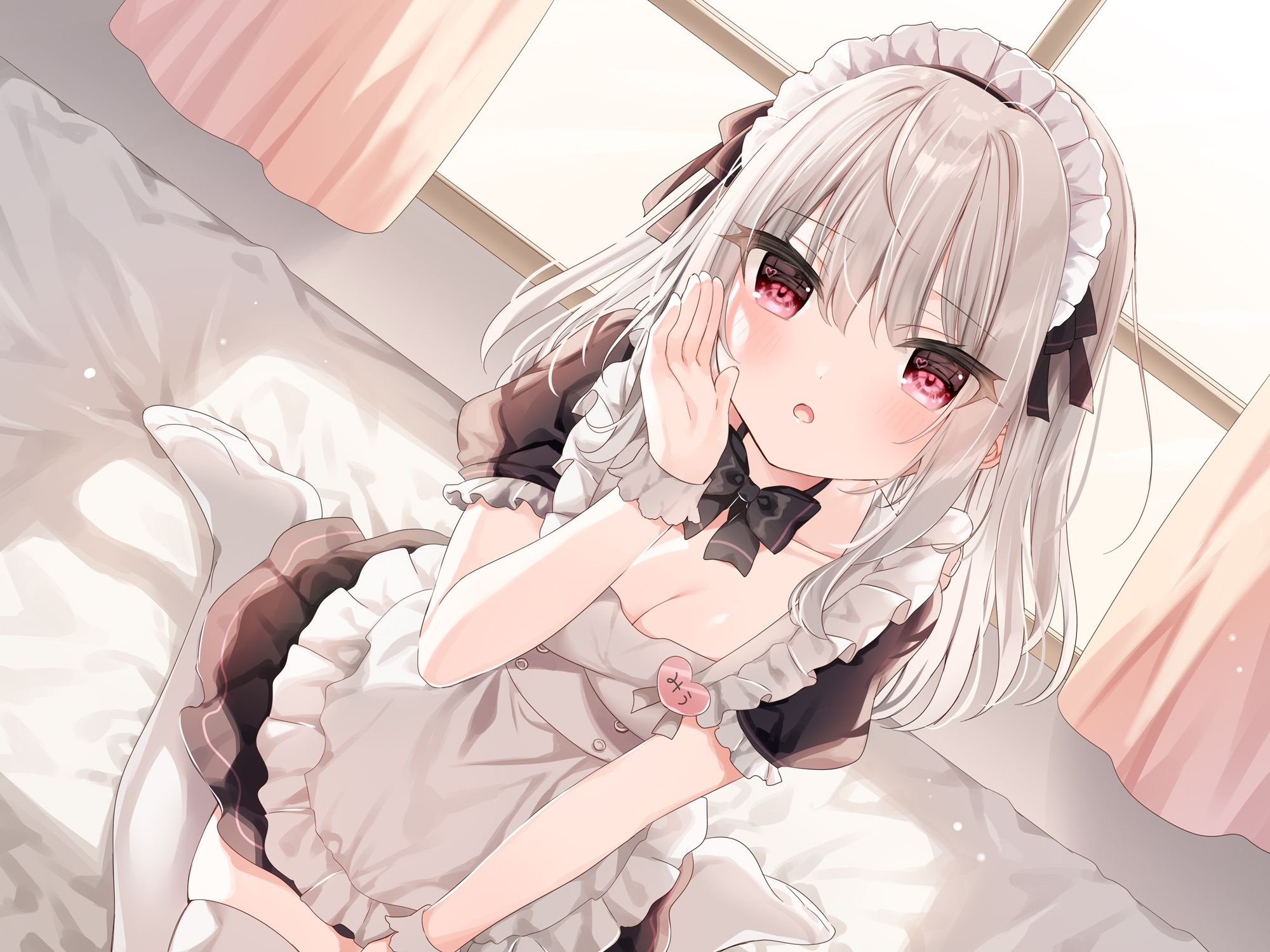 【KU100】声が小さすぎる、メイドのみぅ サンプル1ページ目