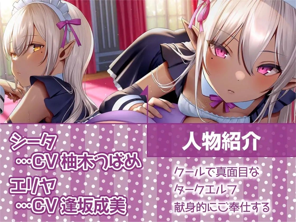 クールで真面目なエルフメイド2人との性処理性活【フォーリーサウンド】 サンプル5ページ目