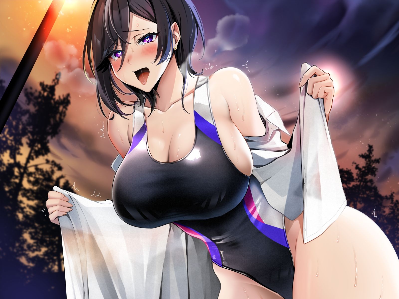 変態露出フェチ○生 サンプル2ページ目