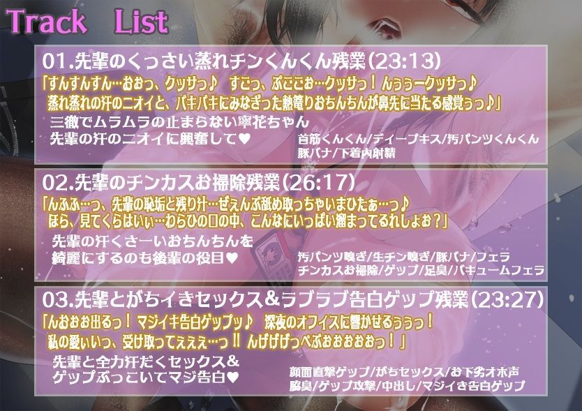 ブラック企業の臭フェチ後輩が蒸れクサ汚チンポご奉仕＆ラブラブ告白ゲップ サンプル2ページ目
