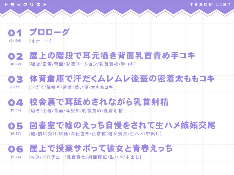 内気な後輩と校内のいたるところで青春えっち サンプル2ページ目