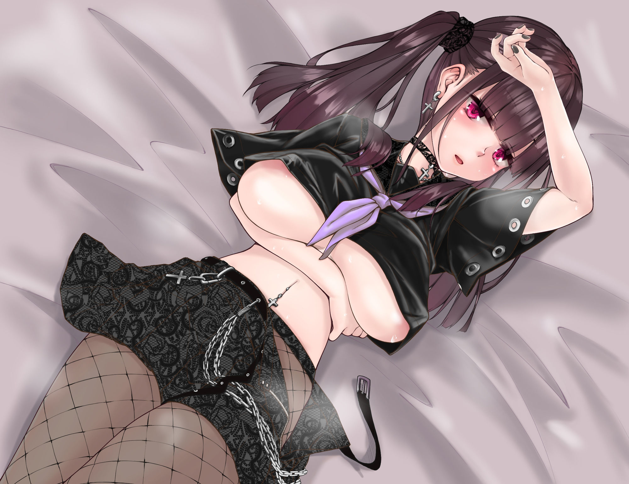 無知でダウナーなゴスロリJKをじっくり姦す【スローセックス】 サンプル5ページ目
