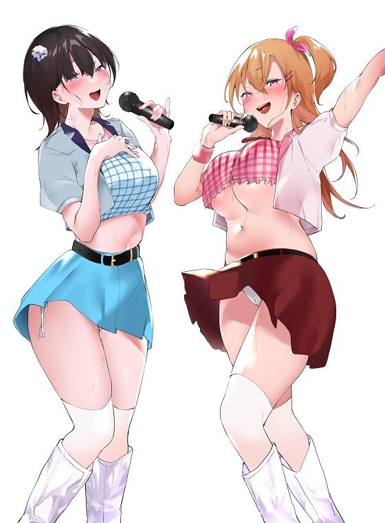二人のアイドル！〜どっちがほしい？私たちのエッチな営業〜 サンプル2ページ目