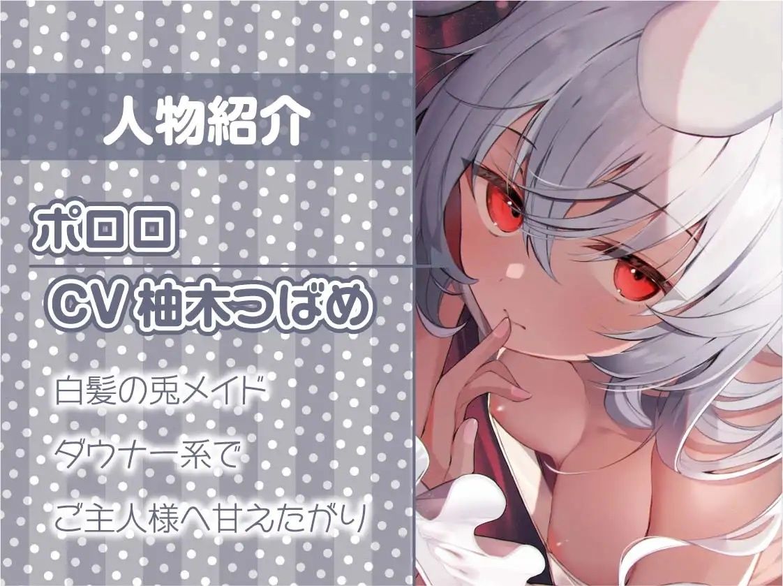 ダウナー白髪兎メイドの甘えたがりだるだる交尾【フォーリーサウンド】 サンプル5ページ目