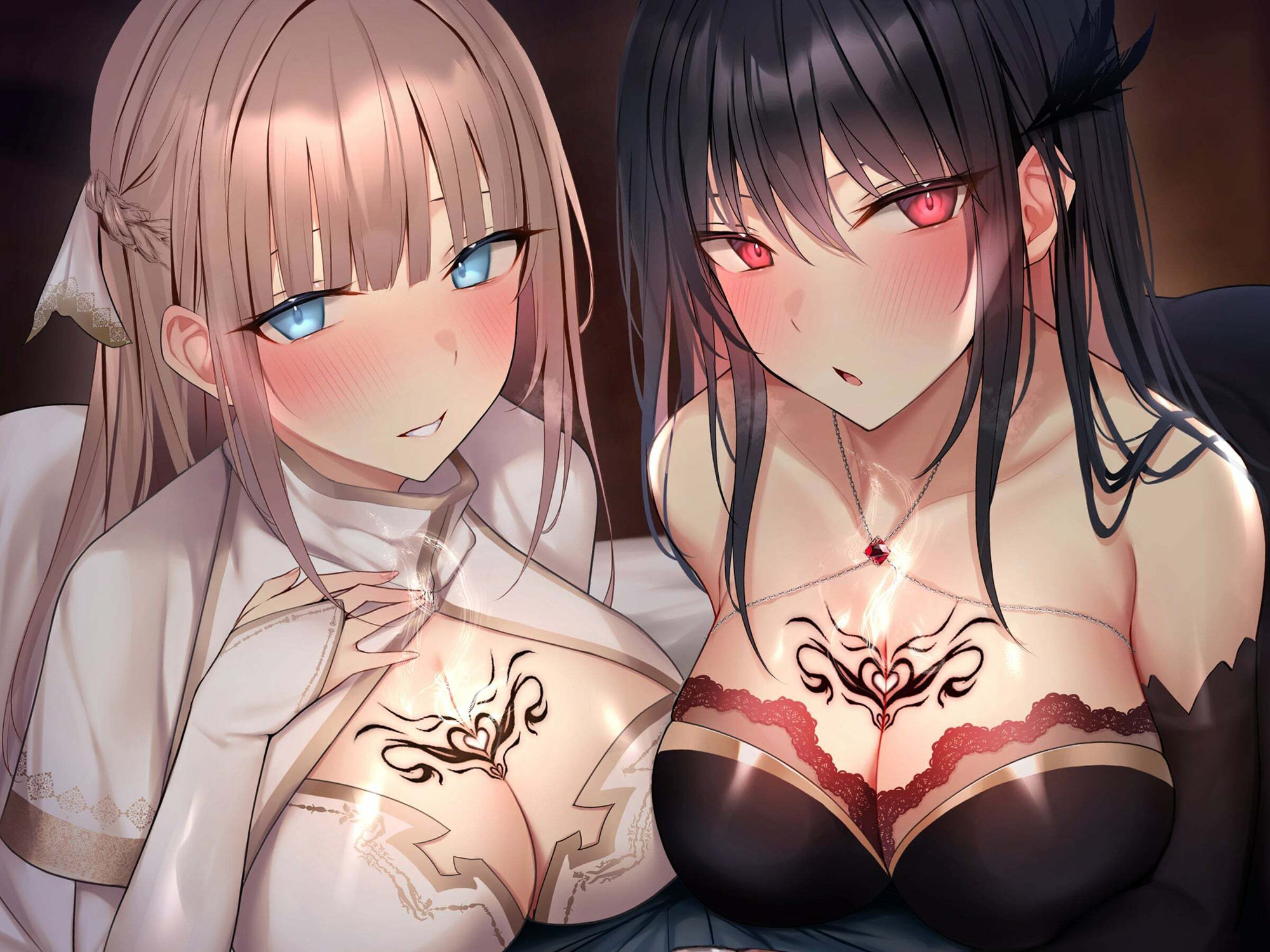 乗っ取り僧侶と魔法使い〜2匹のサキュバスとハーレムパーティ結成編！？〜 サンプル1ページ目