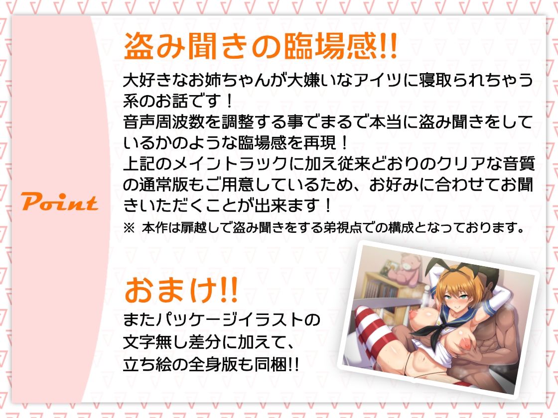 大好きなお姉ちゃんが大嫌いなアイツに唆されてエッチなコスプレイヤーになっちゃうまで〜お姉ちゃんの部屋を盗み聞き〜 サンプル1ページ目