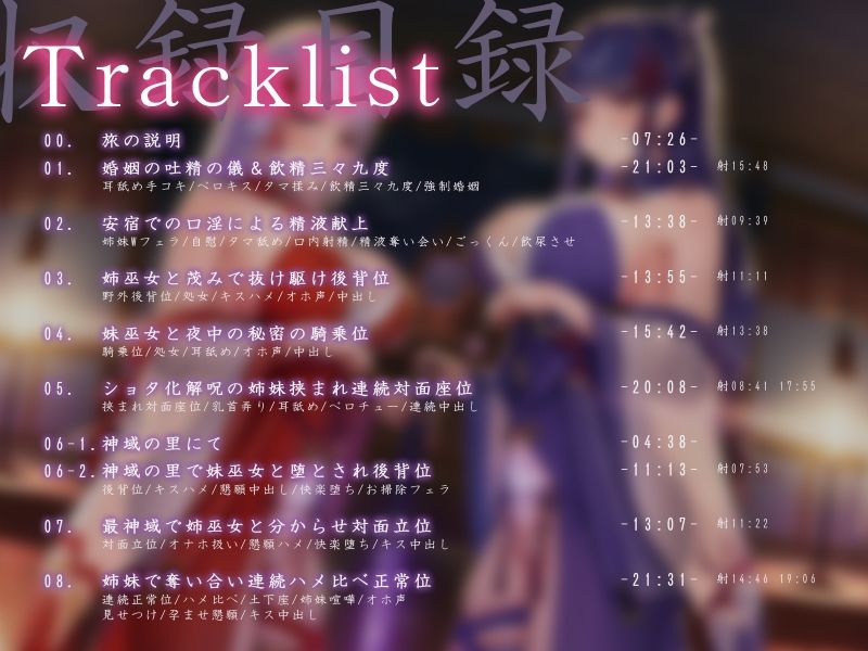 【ハメ比べ】退妖巫女の分からせ淫旅抄 〜刻まれし姉妹淫紋〜 サンプル7ページ目