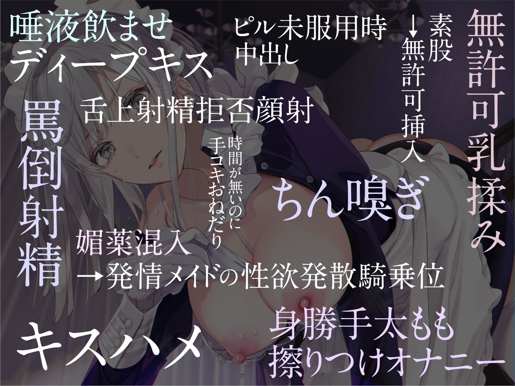 甘えた考えを持つゆとりマゾな僕を教育してくれる性処理専用事務的メイドを、それとなく不機嫌にさせてしまう毎日。 サンプル4ページ目