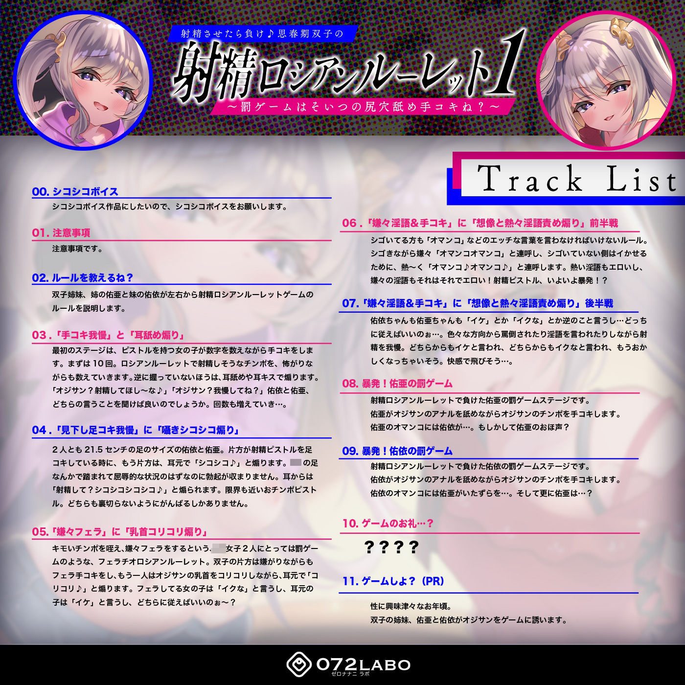 【キモっ♪】射精させたら負け♪思春期双子の「射精ロシアンルーレット1」〜罰ゲームはそいつの尻穴舐め手コキね？〜 サンプル3ページ目