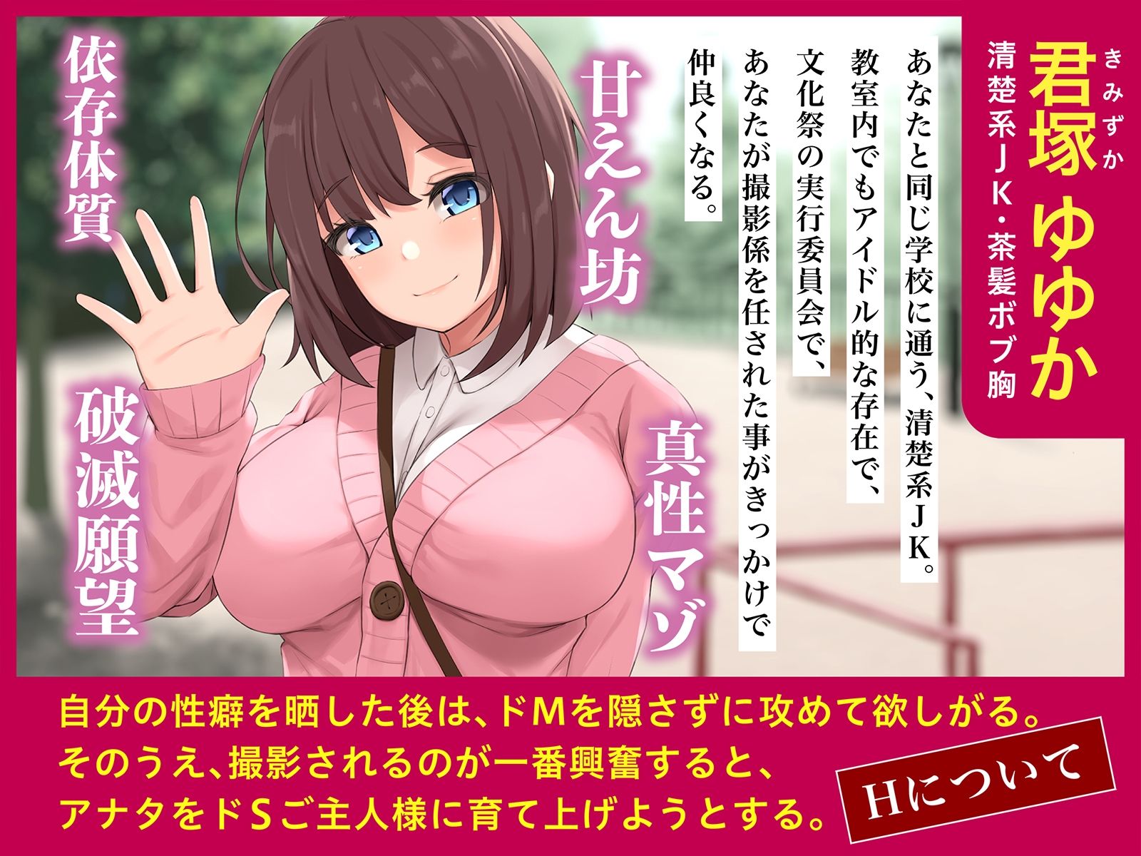 変態願望のある地味な清楚JKは真性マゾ〜カメラを向けてめちゃくちゃに犯して欲しい〜 サンプル4ページ目