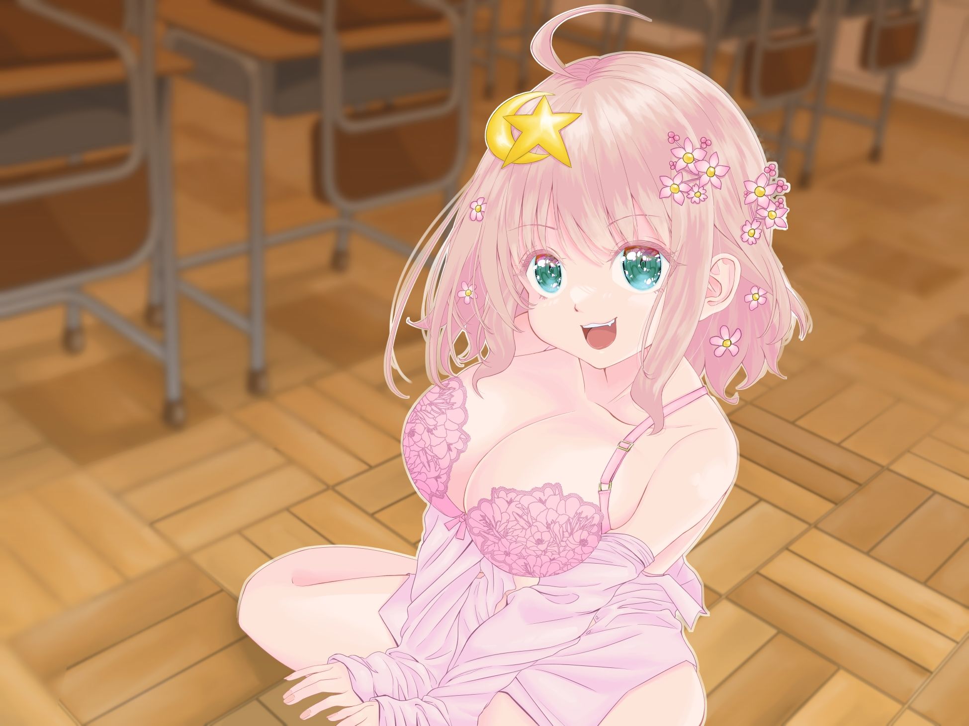 自称びっちのロリ巨乳☆アホの子蜜月ちゃんだってわからせたい！ サンプル5ページ目