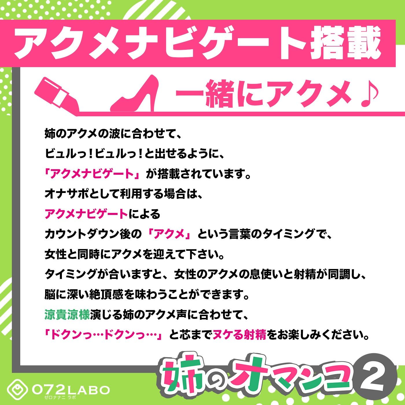 オナホを買い忘れた姉の詫びマンコをバックでアクメ♪「姉のオマンコ2」〜姉弟だから大丈夫〜【アクメナビゲート搭載】 サンプル2ページ目