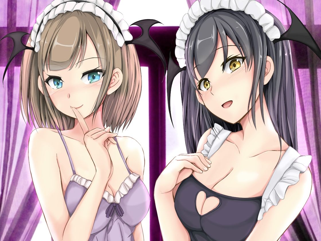 サキュバスメイドのゲップご奉仕 くあっど♪ サンプル1ページ目