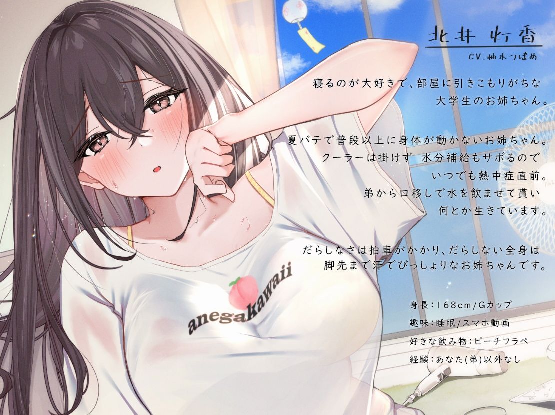 だらハメ 夏休み。〜夏バテお姉ちゃんと高温多湿 汗だくえっち〜 サンプル3ページ目