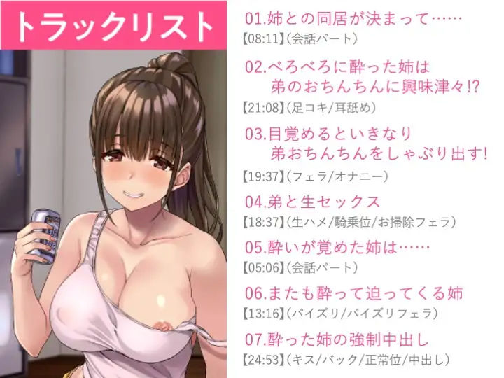 飲んで飲んで飲んで♪-酩酊お姉ちゃんは酔ったらエロくなる- サンプル3ページ目