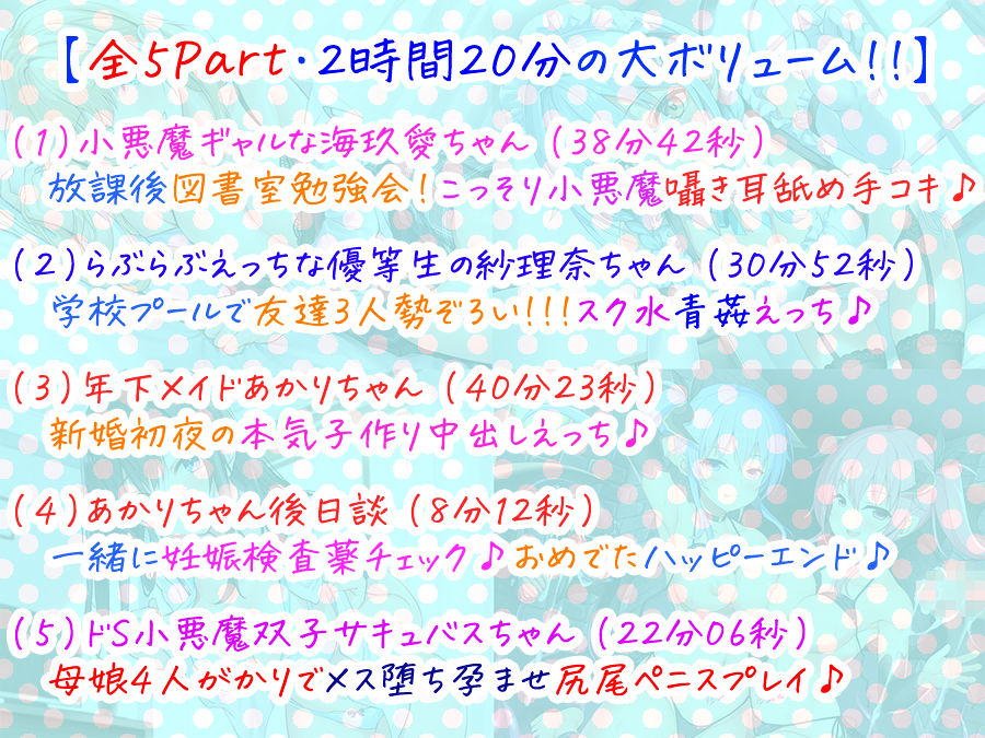【貴方専用名前呼び特典プレゼント！！】超絶耳舐め！！過去作番外エピソード集！！【4作2時間20分！！】 サンプル1ページ目
