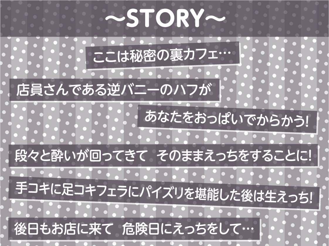 逆バニーカフェの逆レ●プ搾精プレイ【フォーリーサウンド】 サンプル3ページ目