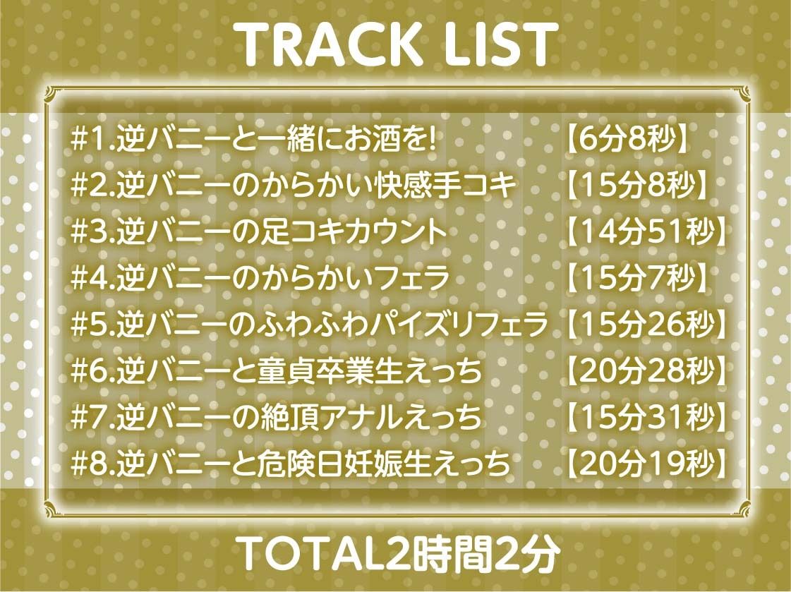 逆バニーカフェの逆レ●プ搾精プレイ【フォーリーサウンド】 サンプル6ページ目