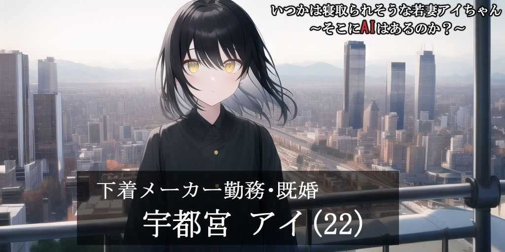 【第1話】いつかは寝取られそうな若妻アイちゃん〜そこにAIはあるのか？〜 サンプル1ページ目
