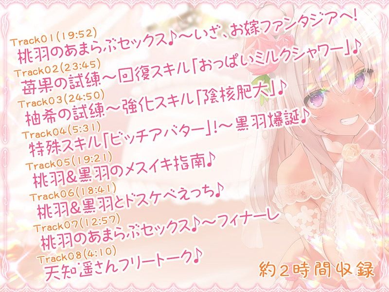 お嫁ガチャafter White peach＆Black peach【KU100バイノーラル】 サンプル7ページ目