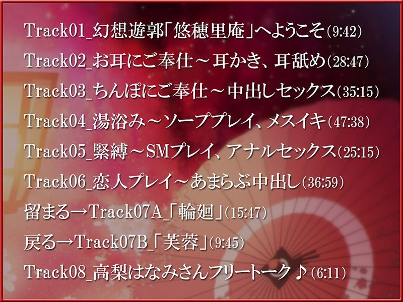 耳舐めコンシェルジュ♪ 徒花狂い咲く幻惑の色里にようこそ【KU100バイノーラル】 サンプル5ページ目