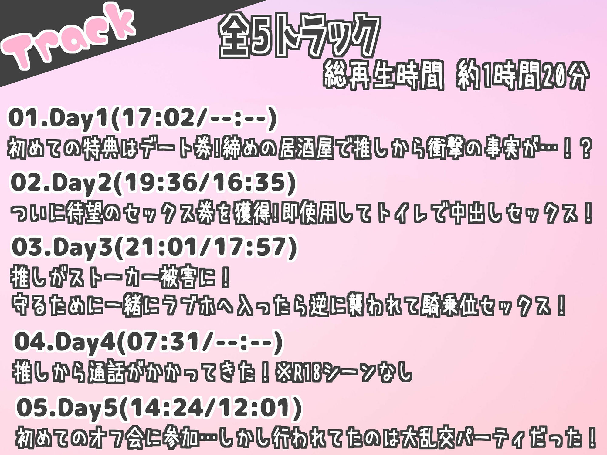 推しのアイドルはファンとセックスしまくりのヤリマンビッチでした サンプル3ページ目