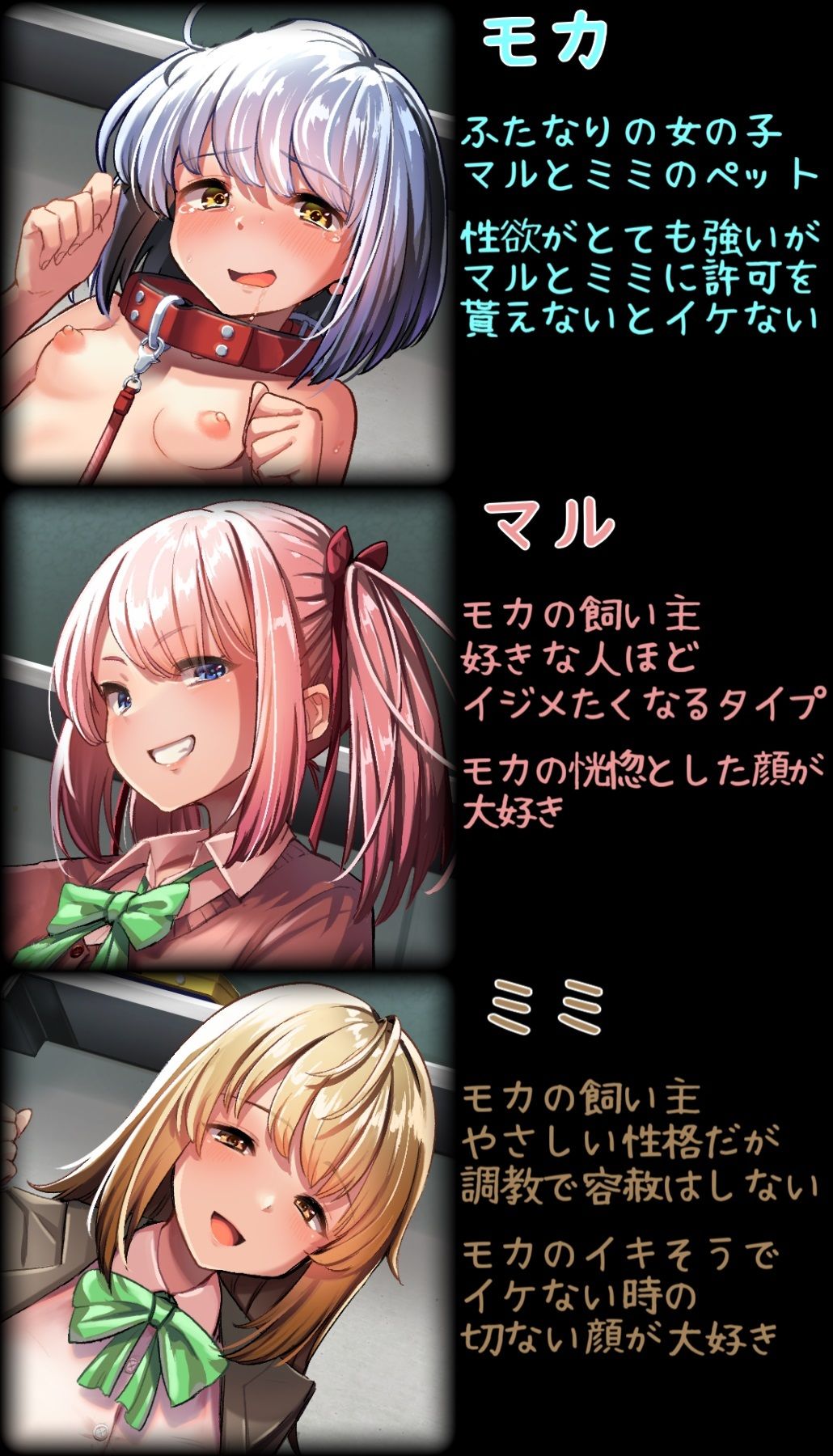 踏まれて 笑われて 焦らされて ふたなりマゾペットとして羞恥絶頂する催●音声 サンプル2ページ目