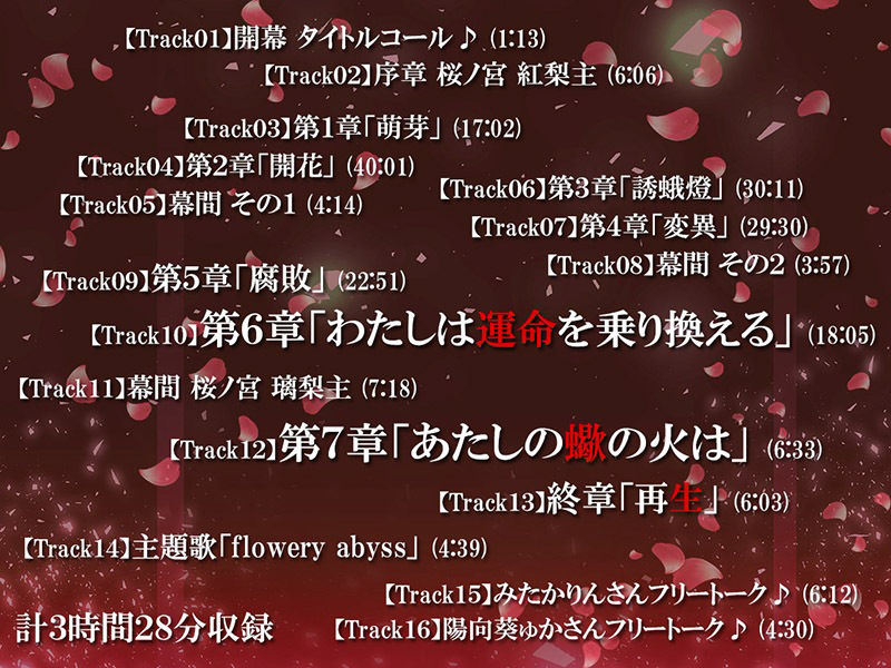 ヤンデレCD桜襲 ヤンデレの女の子に耳の奥まで死ぬほど愛されて眠れないASMR【KU100ハイレゾ】 サンプル6ページ目