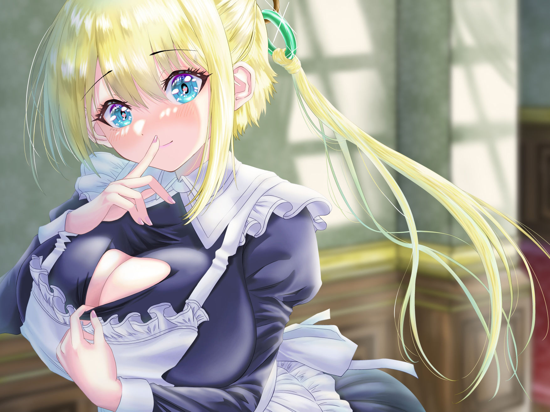 甘々で優しいお姉ちゃんな専属メイドに朝から晩まで搾り取られてみませんか？ サンプル6ページ目