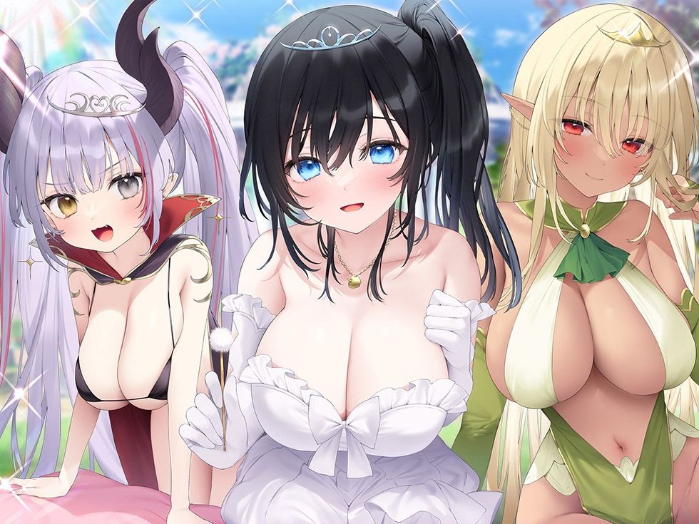 プリンセスガチャ 高貴なトリプルおま〇こにお顔もちんぽも埋めてください♪【KU100ハイレゾ】 サンプル8ページ目