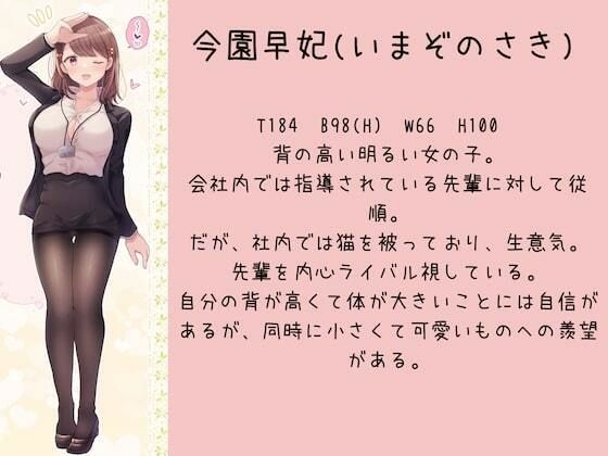 【逆身長差バイノーラル】スタイル抜群長身後輩の立場逆転マウント性指導【KU100】 サンプル3ページ目