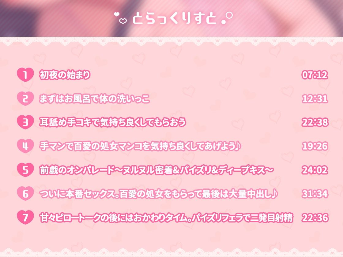 ごくあま初夜〜清楚な彼女とイチャラブ初エッチ〜 サンプル4ページ目