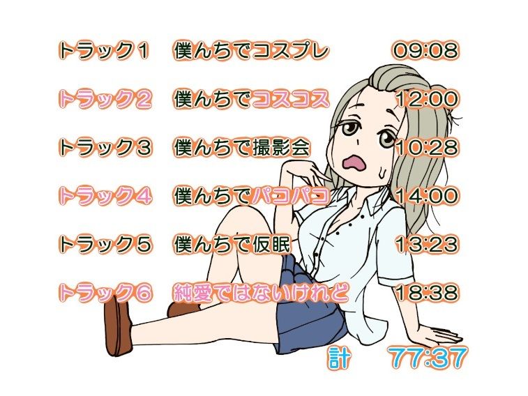 実はコスプレ好きのギャルJKが、ぼくん家でたくさんコスってくれた（フォーリーサウンド） サンプル2ページ目