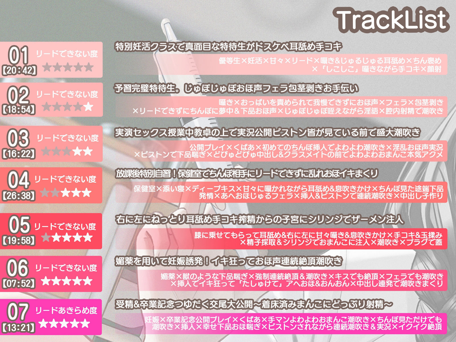 【オホ声】妊活教室〜かわいくリードしたかった特待生まどかの全敗北オホ声録〜 サンプル5ページ目