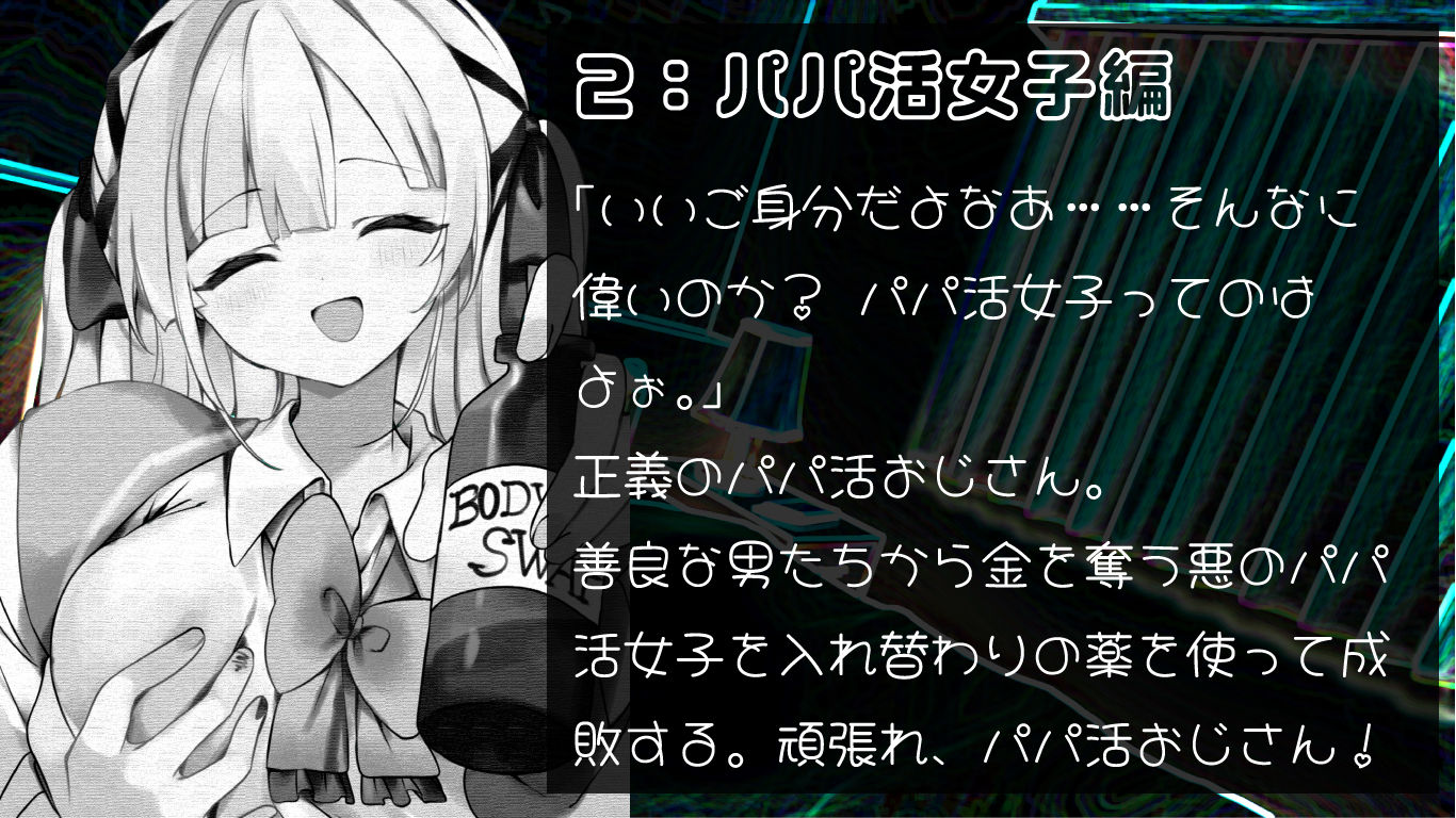 入れ替わりの薬 〜その身体、俺が貰うよ〜 サンプル2ページ目