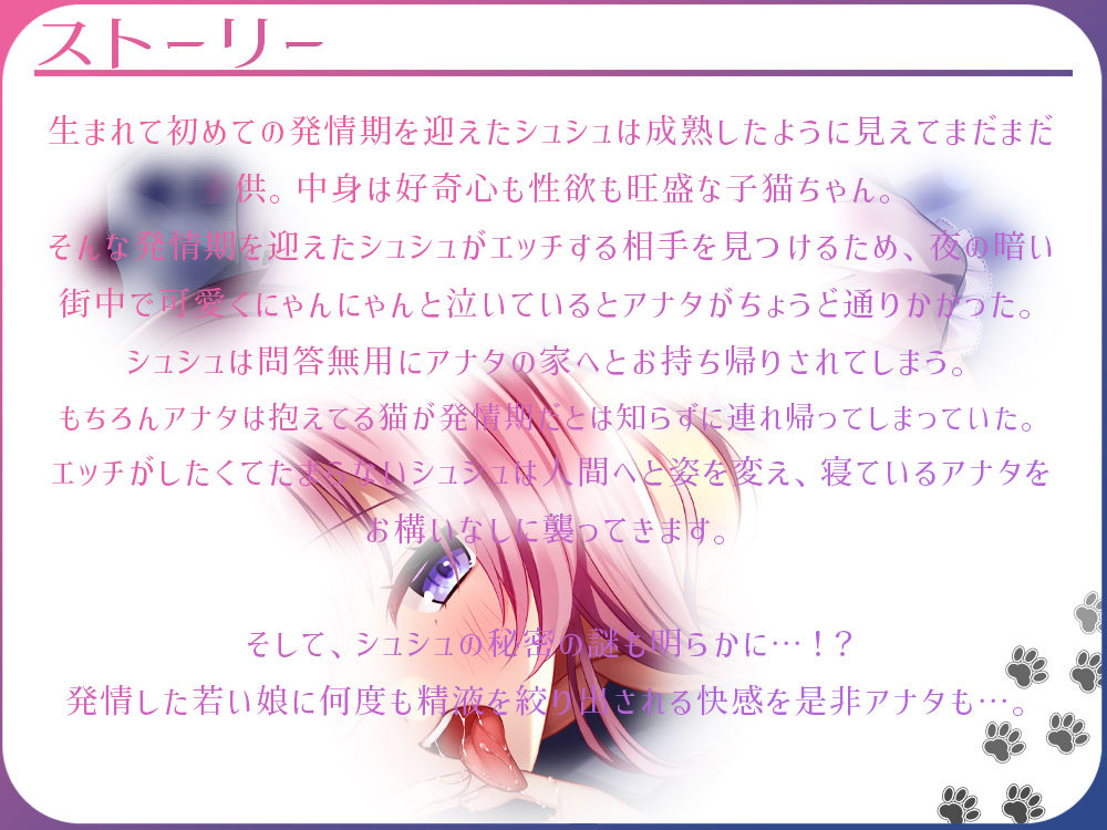 猫娘のにゃんにゃん期〜甘々発情SEXは最高だにゃぁ〜 サンプル2ページ目