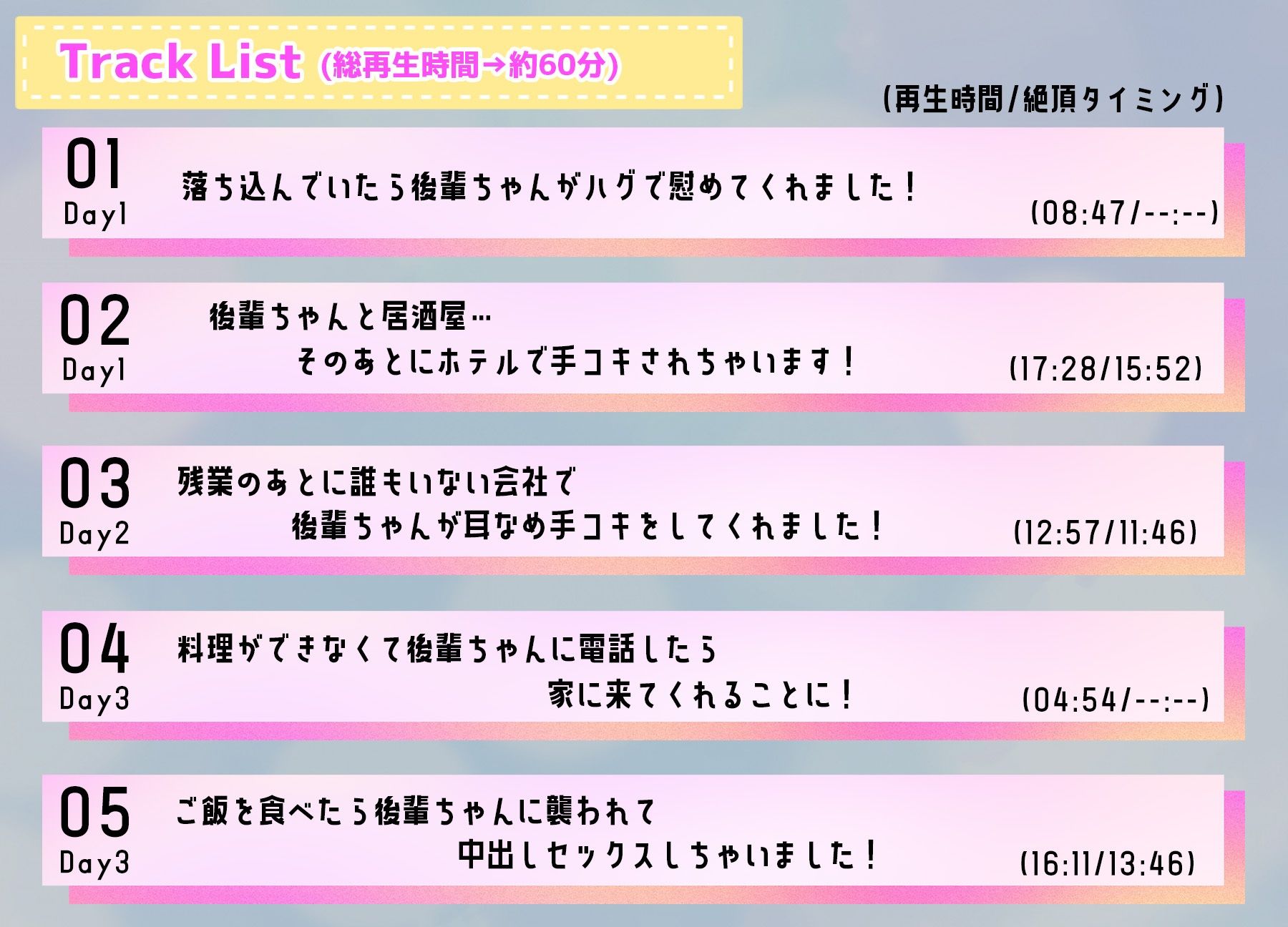 超甘やかし系女子？あなたを溺愛している女の子が心も体も溶かします！〜会社の後輩ちゃんと甘々セックス〜 サンプル4ページ目