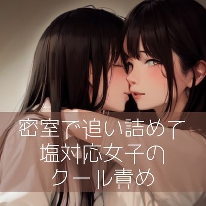 【百合】密室で追い詰めて…塩対応女子のクール責め サンプル1ページ目