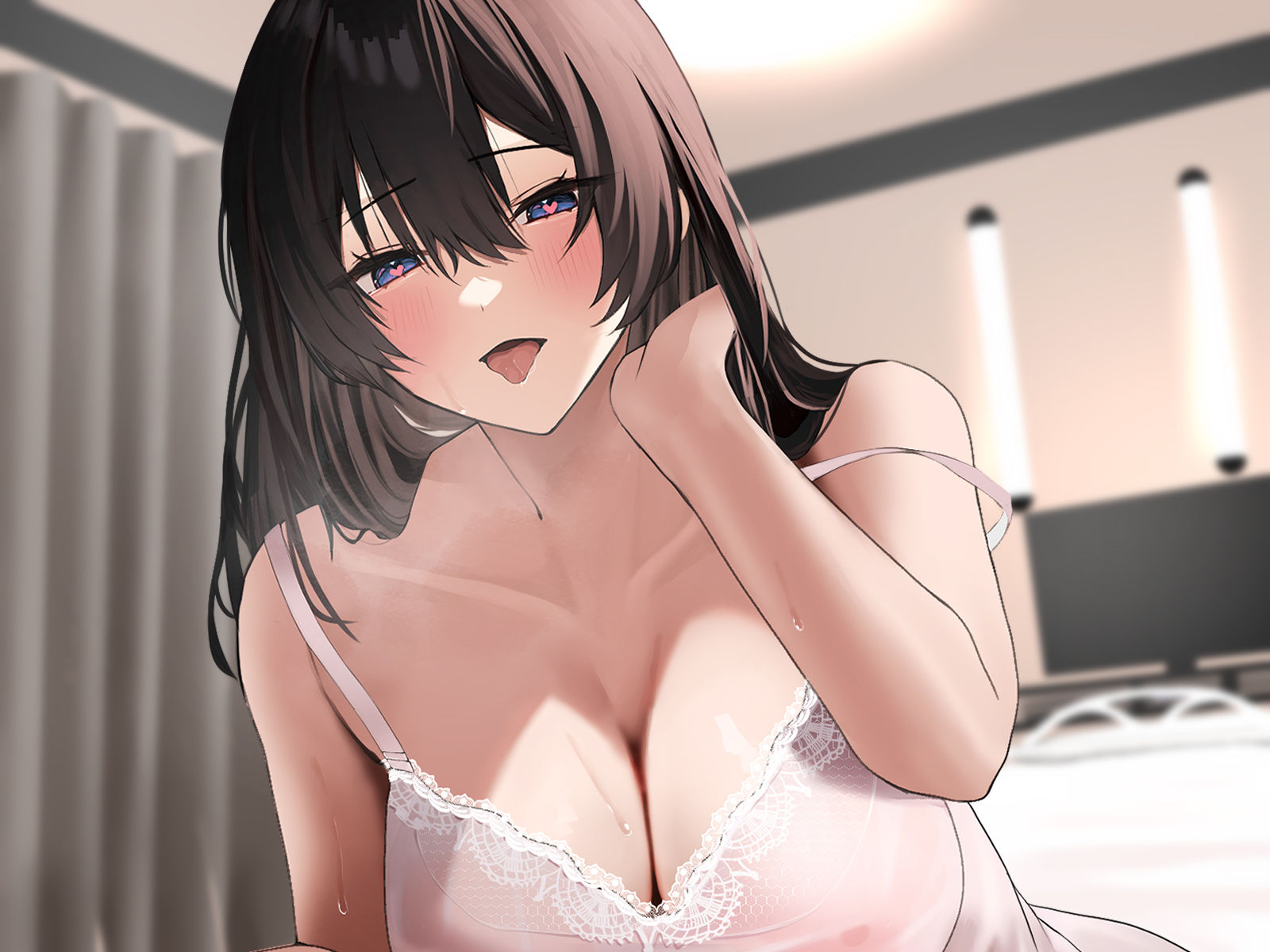 【密着淫語囁き】催●中出し調教。ナマイキ隣人妻に本気孕ませ種付け逆転交尾 サンプル2ページ目