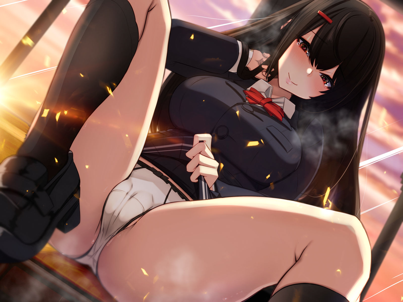 【オホ声調教】ドスケベ催●アプリで親友の清楚なJK彼女を1週間調教〜強●発情で絶頂中出しご奉仕させたお話〜 サンプル2ページ目