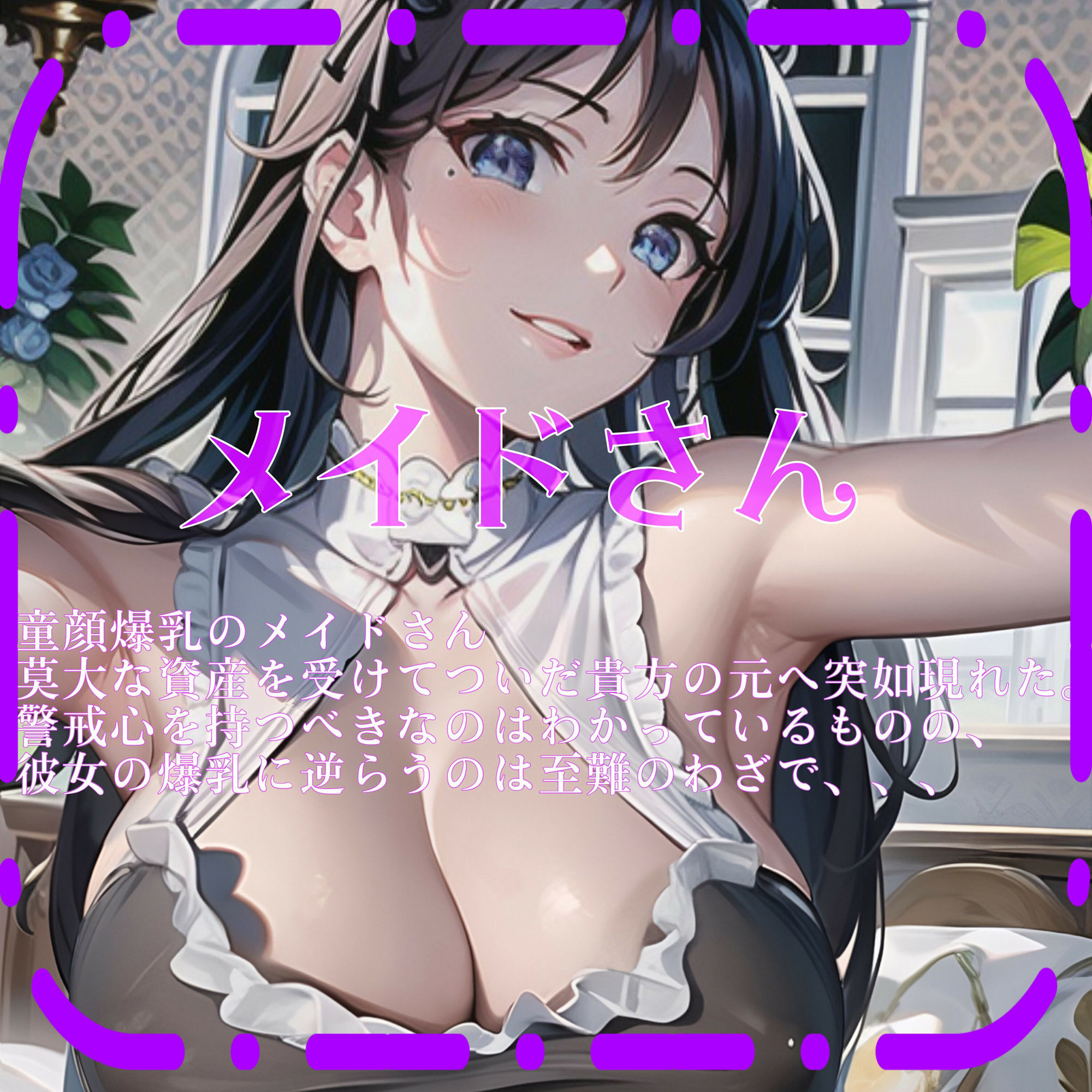 性悪メイドの心の声 〜ウソ喘ぎ＆ウソオホ声〜 サンプル1ページ目