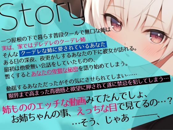 【激甘クリアボイス】背徳全開！クーデレ姉に搾られ生エッチ サンプル2ページ目