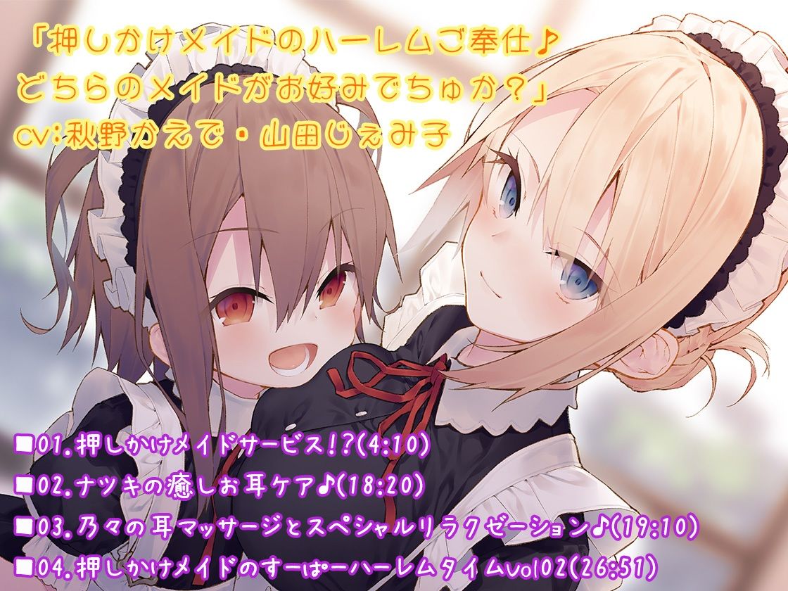 【3時間半超】異世界ハーレムは終わらない！サキュバス・メイド・エルフに愛される極楽耳舐めてんこもり体験版〜6ヒロイン詰め合わせ〜 サンプル4ページ目
