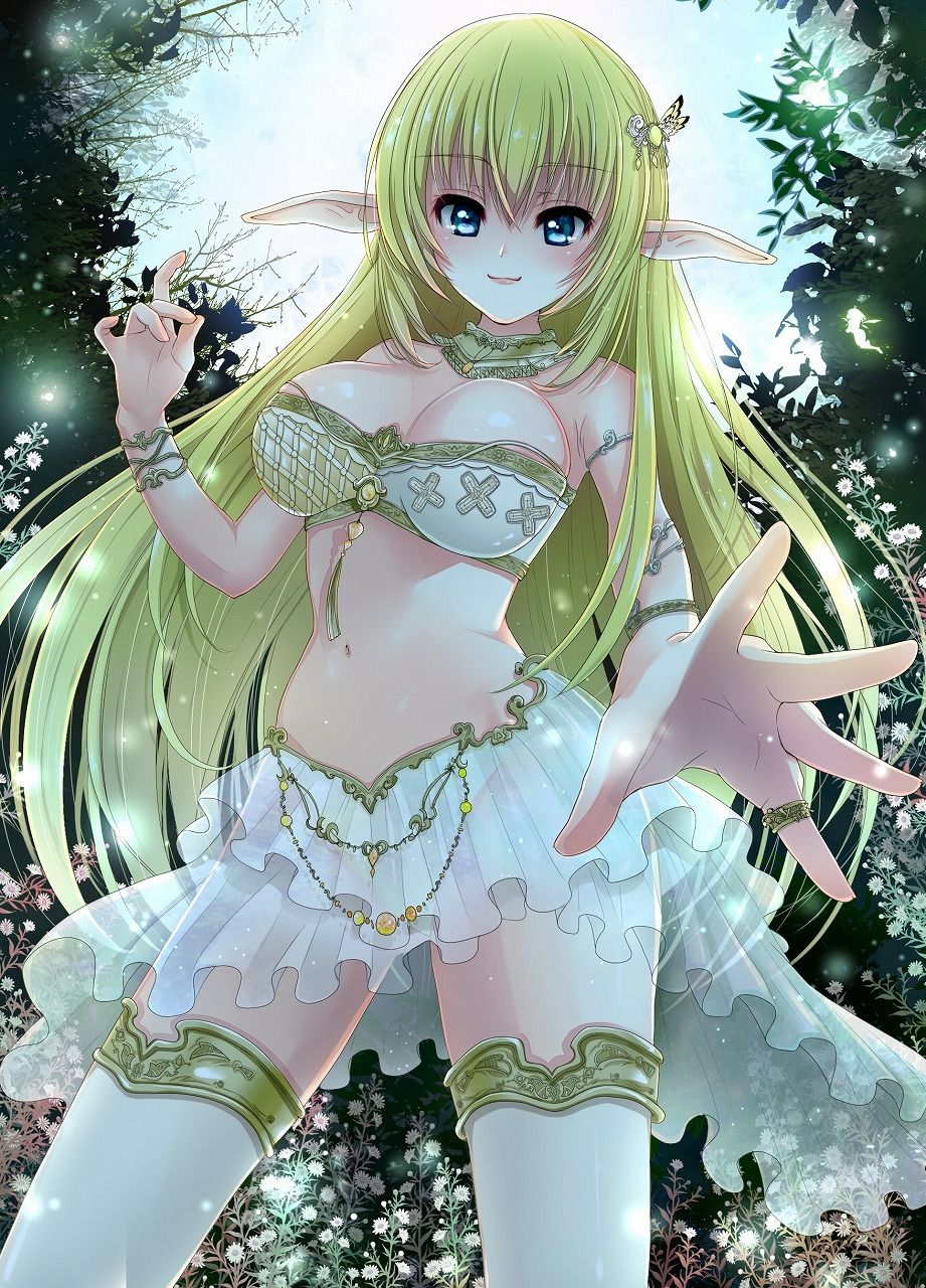 エルフと深い森 サンプル1ページ目